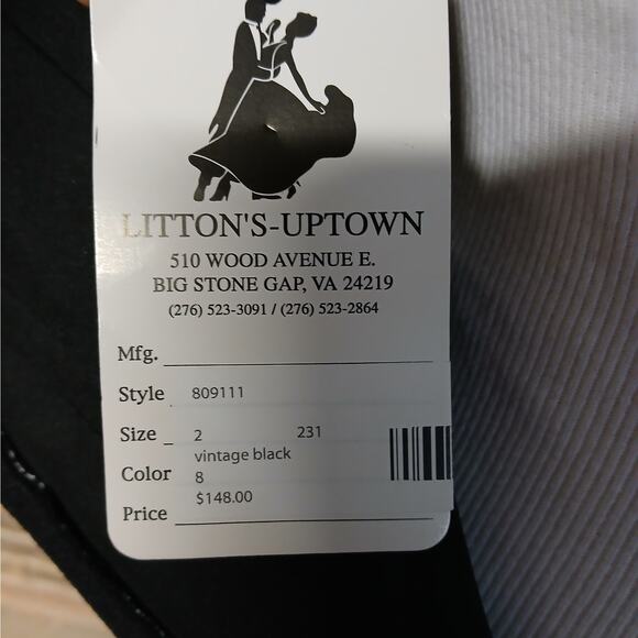 Mori Lee Womens Dress Size 8 Black One Shoulder Cocktail Party Wedding Guest - Picture 7 of 8